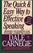 The Quick and Easy way to Effective Speaking (en Inglés)