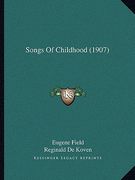 songs of childhood (1907) (en Inglés)