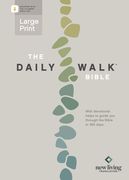 The Daily Walk Bible Large Print NLT (Softcover, Filament Enabled) (en Inglés)