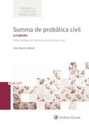 Summa de Probática Civil (3ª ed. - 2018) (Probática y Derecho Probatorio)
