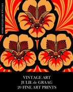 Vintage Art: Julie de Graag 20 Fine Art Prints: Ephemera for Framing, Home Decor, Collage, Decoupage and Junk Journals