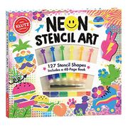 Neon Stencil art (Klutz) (en Inglés)
