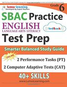 SBAC Test Prep: Grade 6 English Language Arts Literacy (ELA) Common Core Practice Book and Full-length Online Assessments: Smarter Balanced Study Guide