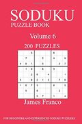 Sudoku Puzzle Book: 200 Puzzles-volume 6