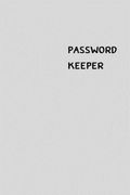 Password Keeper: Size (6 x 9 inches) - 100 Pages - Cloud Cover: Keep your usernames, passwords, social info, web addresses and security (en Inglés)