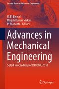 Advances in Mechanical Engineering: Select Proceedings of Icridme 2018 (en Anglais)