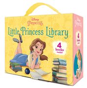 Little Princess Library (Disney Princess): Disney Cinderella; Disney the Little Mermaid; Disney Moana; Disney Beauty & the Beast (en Inglés)