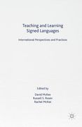 Teaching and Learning Signed Languages: International Perspectives and Practices (en Inglés)