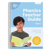 Phonics Teacher Guide Year 1: The Foundations of Phonics, Engaging Activity Ideas, Lesson Plans, Progress Tracking and Assessment (Phonic Books Beginner Decodable Readers) (en Inglés)
