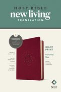 Nlt Personal Size Giant Print Bible, Filament Edition: New Living Translation, Aurora Cranberry, Leatherlike, Personal Size, Filament Enabled Edition (en Inglés)