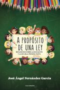 A propósito de una ley