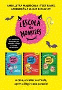 Aprendre a llegir a l'Escola de Monstres - Pack amb els llibres 1, 2 i 3 (en Catalán)