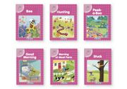 Jolly Phonics Pink Readers Inky Mouse & Friends. in Precursive Letters (British English Edition)
