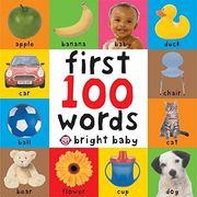 First 100 Words (Bright Baby First 100) (en Inglés)