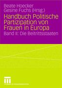 Handbuch Politische Partizipation von Frauen in Europa: Band ii: Die Beitrittsstaaten (en Alemán)