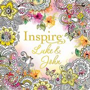 Inspire: Luke & John (Softcover): Coloring & Creative Journaling Through Luke & John (en Inglés)