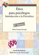 Etica Para Psicologos Introduccion a la Psicoetica