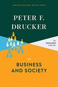 Peter f. Drucker on Business and Society (en Inglés)