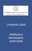 Welfare e Benessere aziendale (en Italiano)