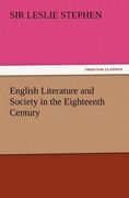 english literature and society in the eighteenth century (en Inglés)