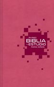 RVR60 Biblia de estudio para ninos, Leathersoft, Rosado. La Biblia para ninos mas completa (in Spanish)