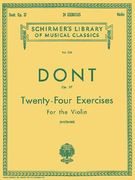 24 Exercises, Op 37: Violin Method (Schirmers Library of Musical Classics) (en Inglés)
