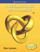 Precalculus with Limits, Texas Edition (en Inglés)