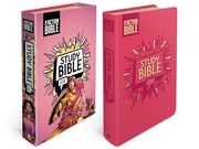 The Action Bible Study Bible Esv, Leathersoft, Pink, Full Color (en Inglés)