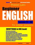 Preston Lee's Beginner English Lesson 21 - 40 for Khmer Speakers (en Inglés)