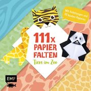 111 x Papierfalten - Tiere im zoo (en Alemán)