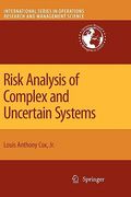 risk analysis of complex and uncertain systems (en Inglés)
