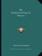 the relation of yoga to physics (en Inglés)