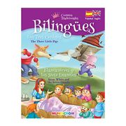 Tres cerditos -blancanieves (en español - inglés)