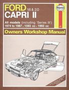 Ford Capri ii and iii 16 20 74 87 Haynes Repair Manual Classic Reprint