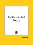 pantheism and poetry (en Inglés)