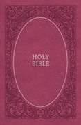 Nkjv, Holy Bible, Soft Touch Edition, Leathersoft, Pink, Comfort Print (en Inglés)