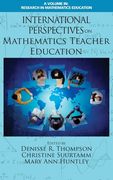 International Perspectives on Mathematics Teacher Education (en Inglés)