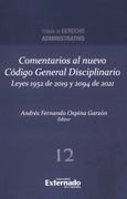 Comentarios al Nuevo Código General Disciplinario