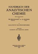 Elemente der Siebenten Gruppe: Fluor · Chlor · Brom · jod · Mangan · Technetium · Rhenium (Handbuch der Analytischen Chemie Handbook of Analytical Chemistry, 2 (en Alemán)