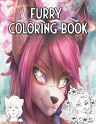 Furry Coloring Book: Magic Fursonas to color for humans, human-likes and otherkins (en Inglés)