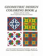 Geometric Design Coloring Book 4 (en Inglés)