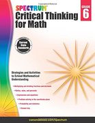 Spectrum Critical Thinking for Math, Grade 6 (en Inglés)