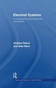 Electoral Systems (Theory and Practice in British Politics) (en Inglés)