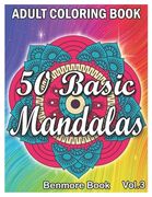 50 Basic Mandalas: An Adult Coloring Book with Fun, Simple, Easy, and Relaxing for Boys, Girls, and Beginners Coloring Pages (Volume 3) (en Inglés)