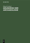 Grundriss der Archaeologie (en Alemán)