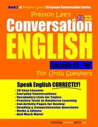 Preston Lee's Conversation English For Urdu Speakers Lesson 21 - 40 (British Version) (en Inglés)