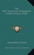 the best american humorous short stories (1920)