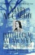 intellectual memoirs,new york, 1936-1938