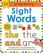 Sight Words (Wipe Clean Workbooks) (en Inglés)