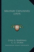 military explosives (1919) (en Inglés)